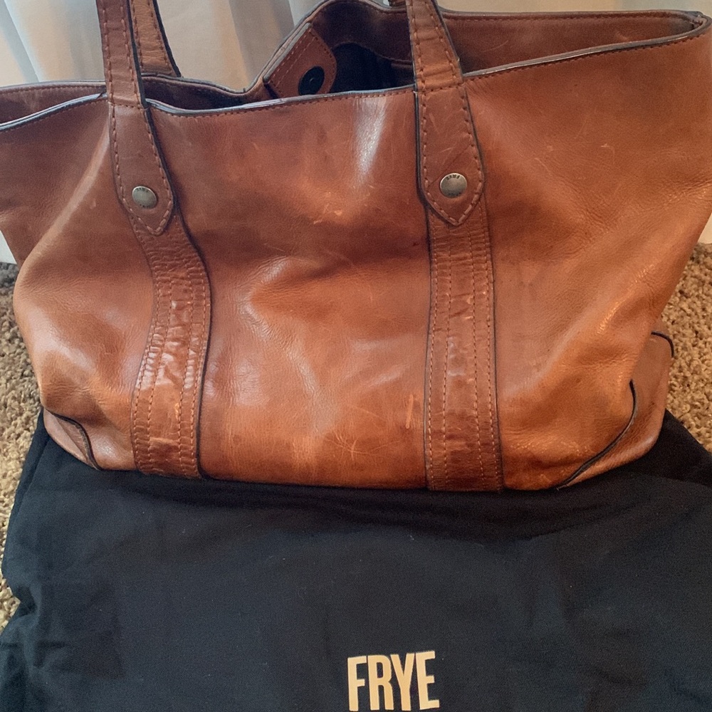 Genuine leather authentic Frye purse $250